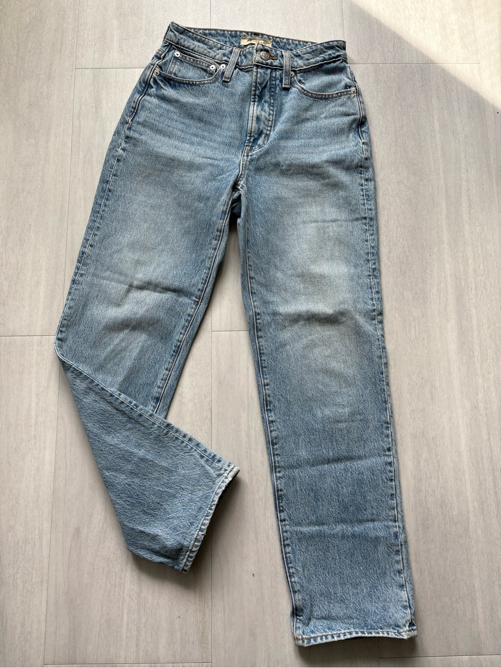 Madewell Curvy Perfect Vintage Straight Jean